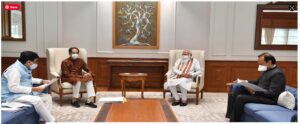 Uddhav Modi Meet | मुख्यमंत्री उद्धव ठाकरे उच्चस्तरीय शिष्टमंडळसह पंतप्रधान नरेंद्र मोदींच्या भेटीला,या ठळक मुद्यांचा चर्चेत समावेश