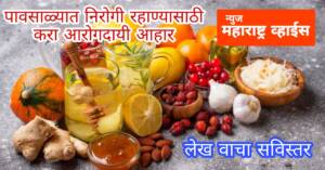Health Tips|पावसाळ्यात आहारात ‘हे’ आरोग्यदायी पदार्थ सामील करा आणि निश्चिंत व्हा !