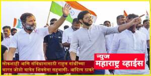 लोकशाही आणि संविधानासाठी राहुल गांधीच्या भारत जोडो यात्रेत सहभागी