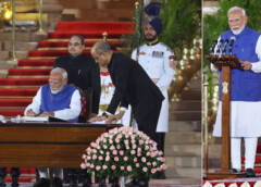 पंतप्रधान नरेंद्र मोदी 3.0 72 मंत्र्यांसह, मंत्रिमंडळात 9 नवीन चेहरे | Modi 3.0 With 72 Ministers Takes Oath, 9 New Faces In Cabinet