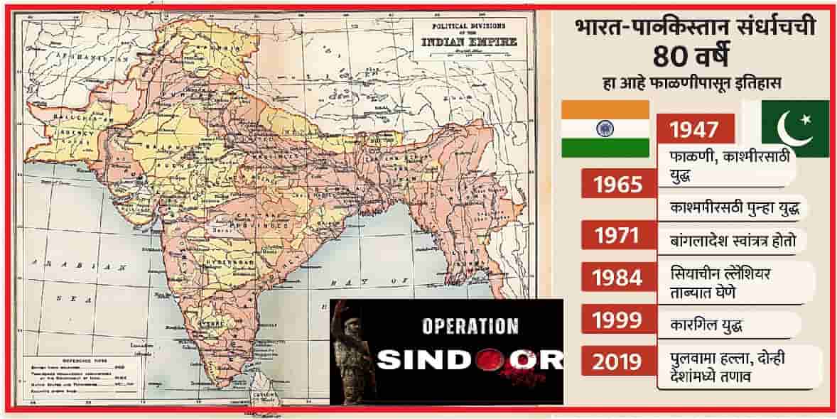 India-Pakistan conflict | संघर्षाची ८० वर्षे, हा आहे भारत-पाक फाळणी पासून इतिहास