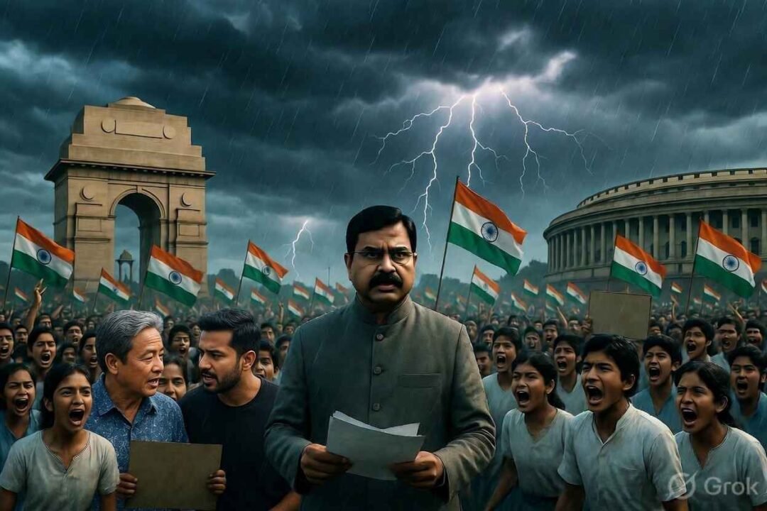 धर्मेंद्र प्रधान यांचा राजीनामा : विद्यार्थी आंदोलनाचे मोठे यश NEET पेपर लीक प्रकरणात शिक्षण मंत्र्यांनी घेतली नैतिक जबाबदारी; प्रल्हाद जोशी यांच्याकडे अतिरिक्त कार्यभार